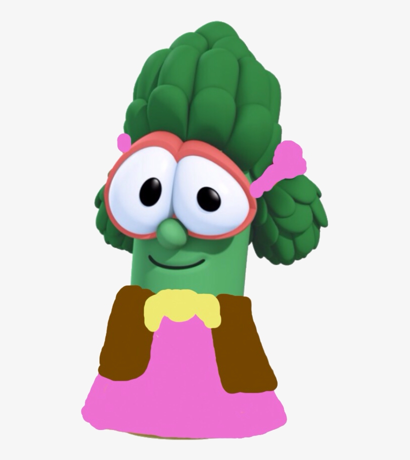 Ermie Asparagus As Nita - Veggietales, transparent png download