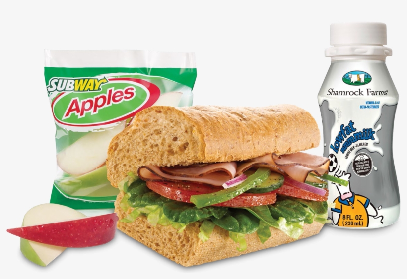 Includes A Fit Mini Sub - Shamrock Farms 1% Low Fat Milk, 1 Qt, transparent png download