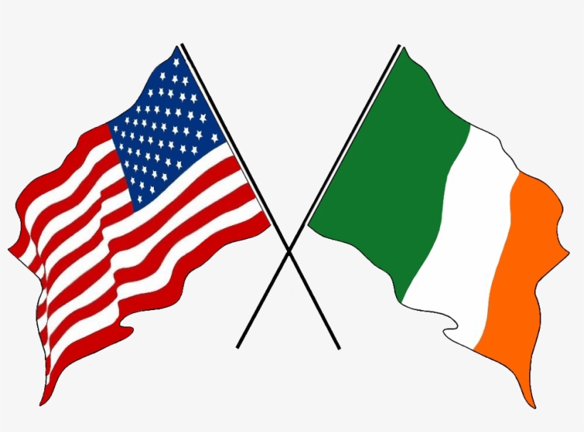 And A Charity Was Born Us Ire Flag - Us And Italy Flags, transparent png download