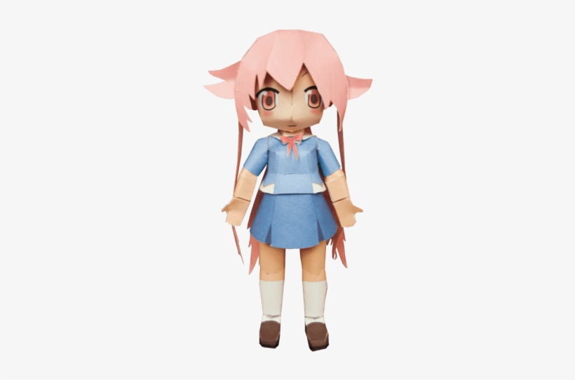 Click To See Printable Version Of Yuno Gasai Chibi - Yuno As A Pony, transparent png download