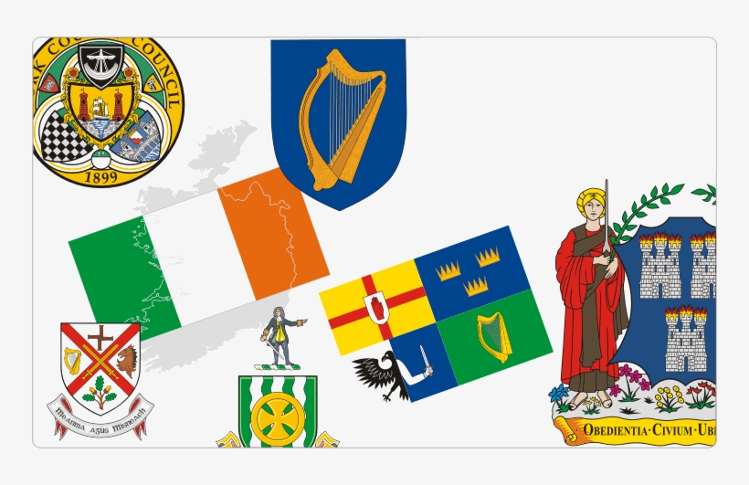 Irish Flags & Crests / Heraldry Of Ireland - Answers To Prayer [book], transparent png download