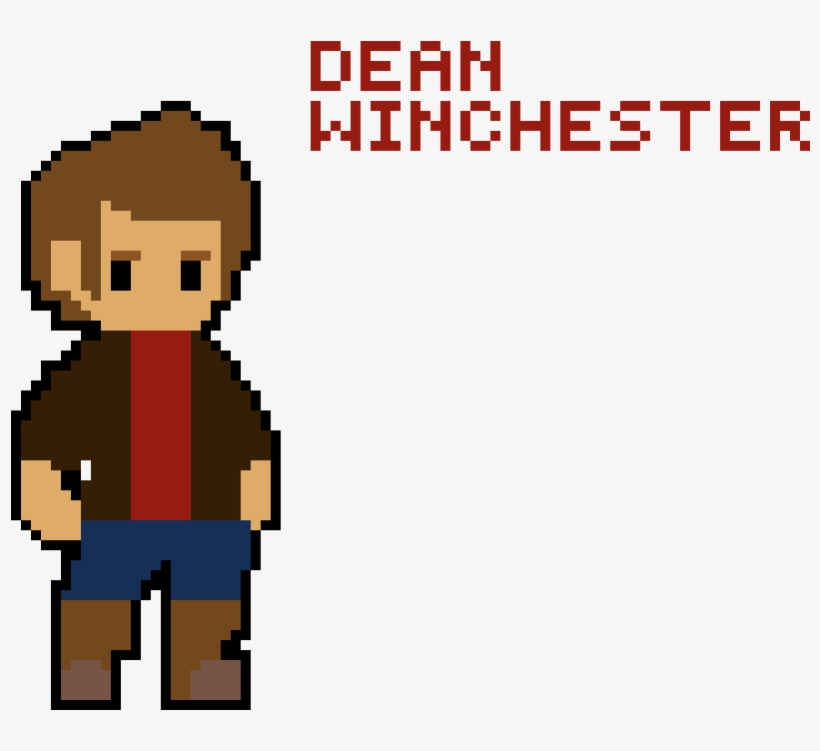 Dean Winchester - Mega Man Box Art, transparent png download