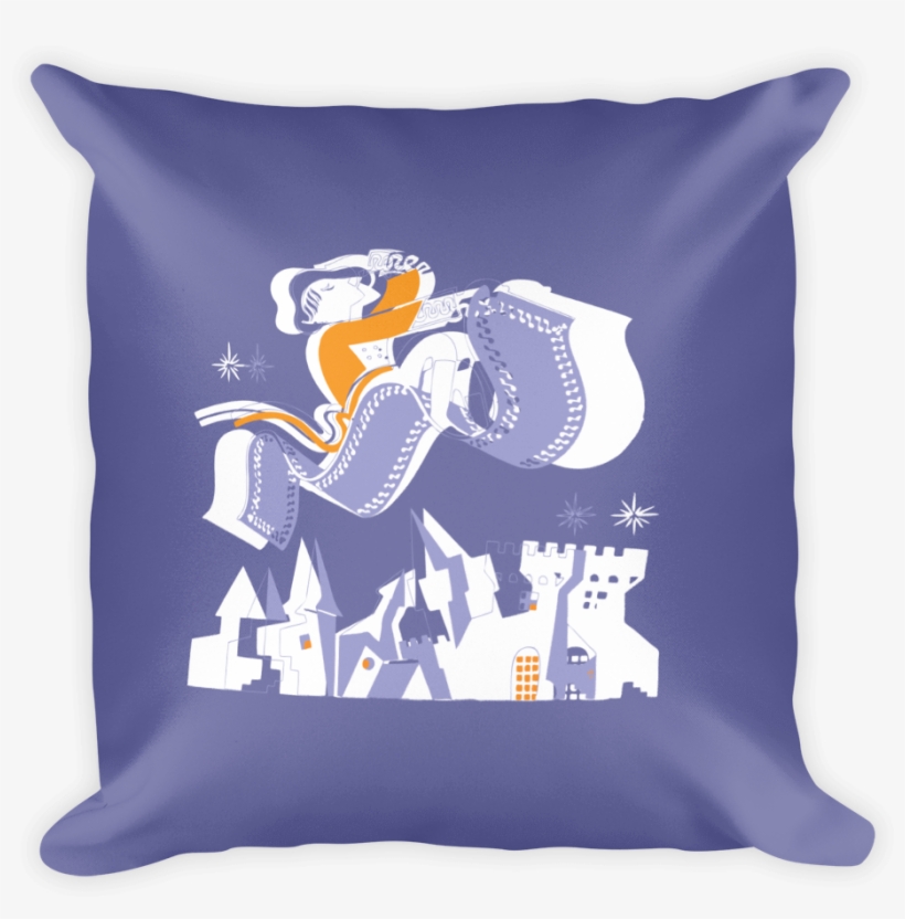 Magic Carpet Pillow - Square Pillow, transparent png download