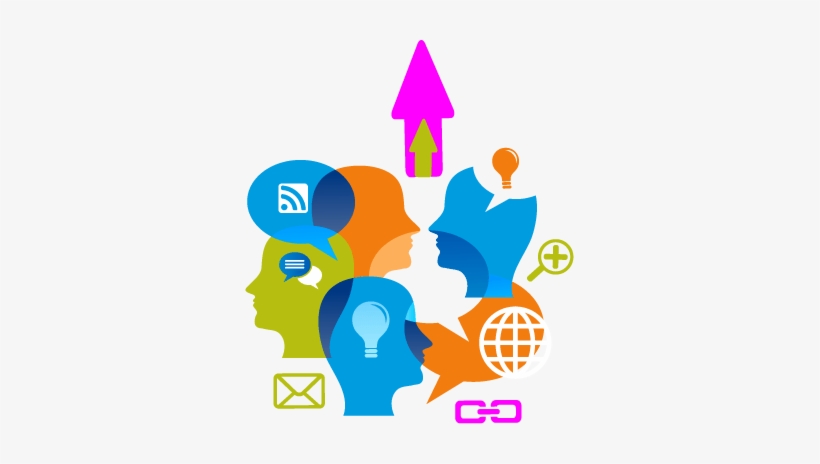 Download Banner Transparent Library Computer Icons - Abstract On Social Networking, transparent png download