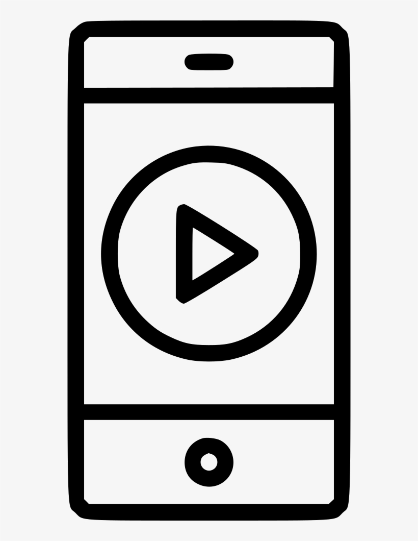 Phone Iphone Mobile Smartphone Movie Play Cinema Comments - Film, transparent png download