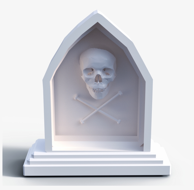 Cemetery, Skull, Bone, Grave, Religion, Stone, Tombstone, - Sculptor, transparent png download