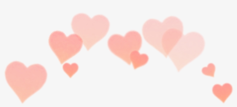Heart Hearts Heartcrown ♥ Crown Freetoedit - Heart On Head Png, transparent png download