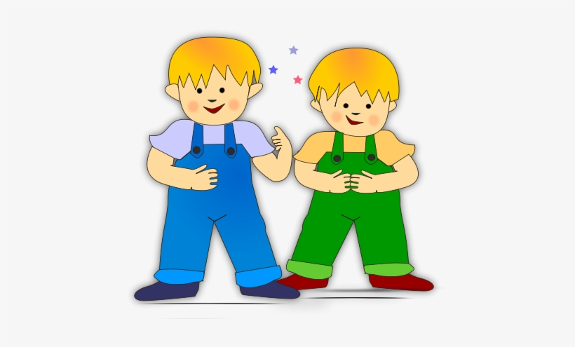 Children Walking Png - Two Brothers Clipart, transparent png download
