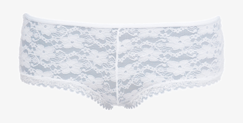 Owl Lace White Briefa21 1009white - Panties, transparent png download
