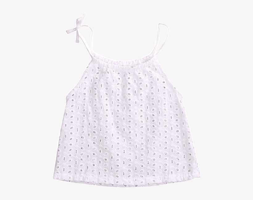 Petite Bello Top 0-6 Months White Lace Top - Pattern, transparent png download