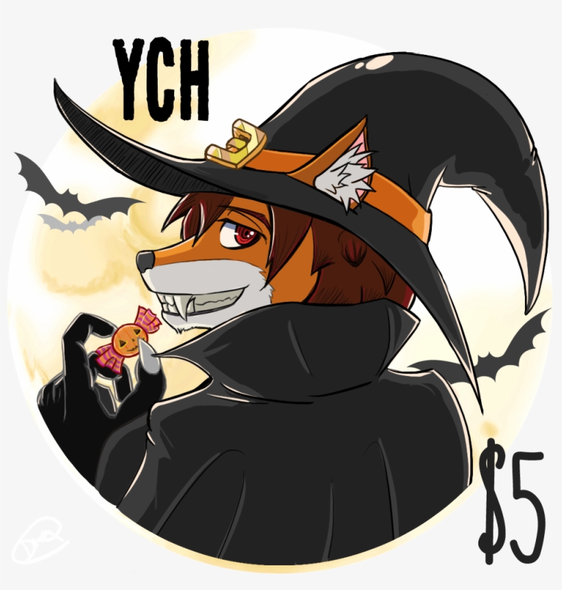 Ych Halloween Moon Portrait - Halloween, transparent png download