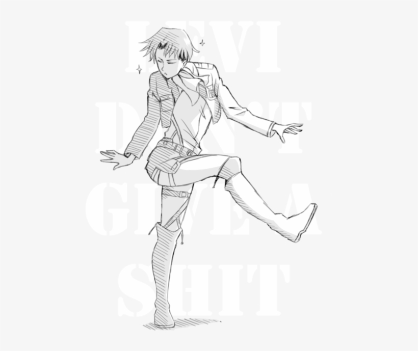 26 Images About «anime» On We Heart It - Transparent Attack On Titan Levi, transparent png download