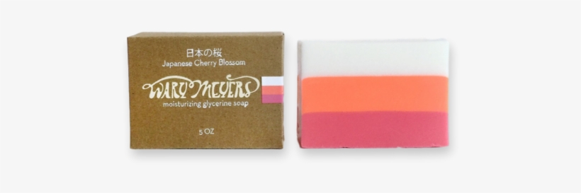 Wary Meyers Glycerine Soap - Japanese Cherry Blossom Soap Design By Wary Meyers, transparent png download