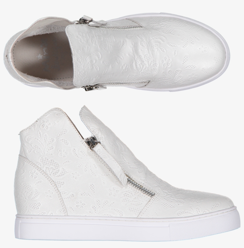 Winter White Lace - Boot, transparent png download