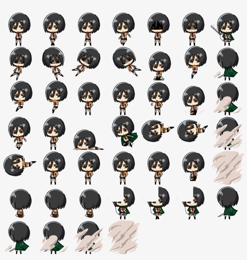 Shimeji Mikasa, transparent png download