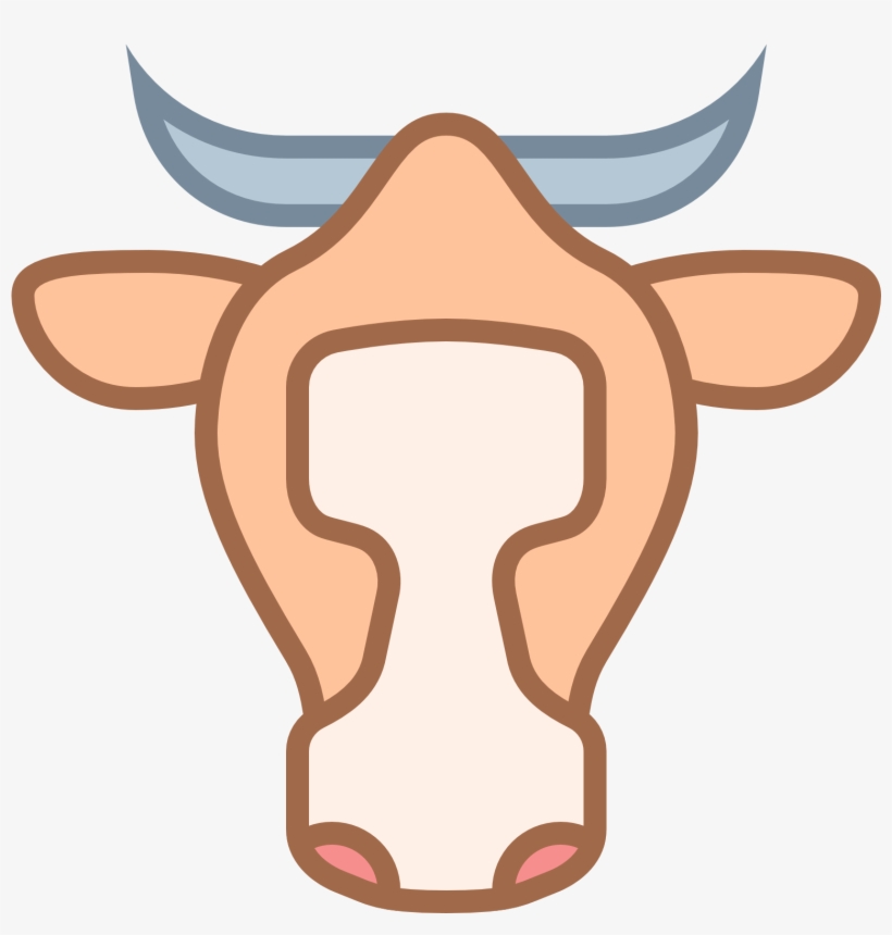 Cow Icon Png Download - Cattle, transparent png download