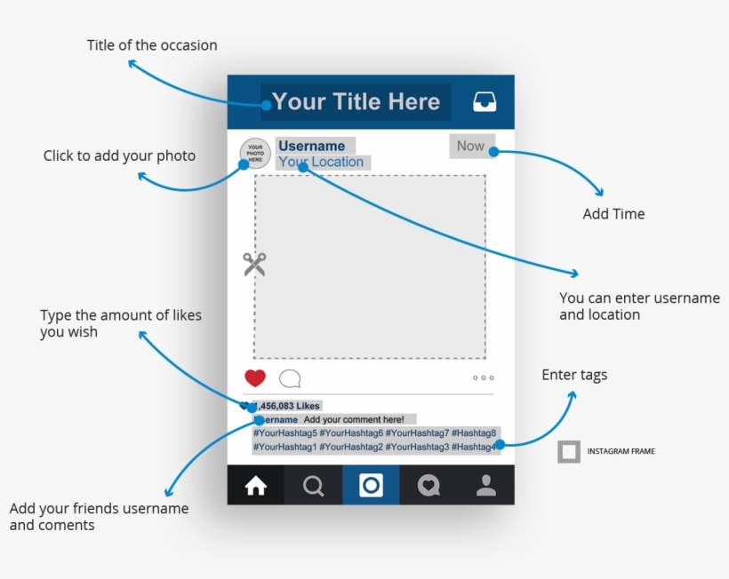 Free Instagram Printable Template
