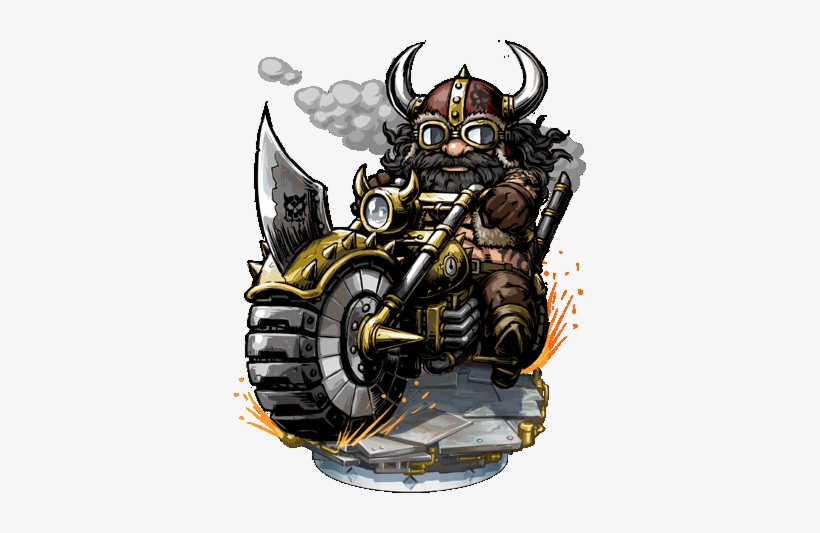 Dwarven Hog Rider Figure - Schleich Griffin Knight Action Figure On Horse, transparent png download