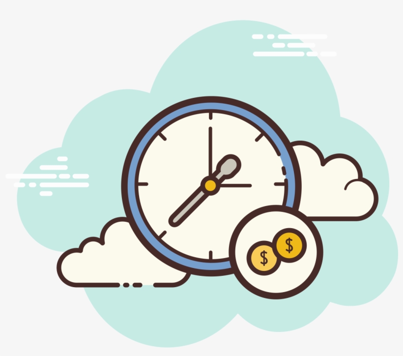 Money Time Icon - Youtube Icon Png, transparent png download