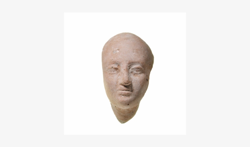 Head Of A Statuette - Carving, transparent png download