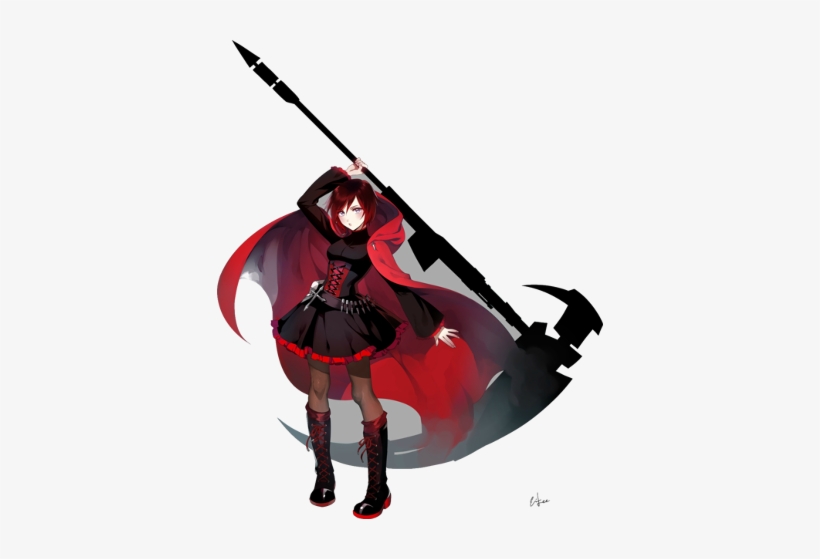 1012px-ruby Rose - Trans - Ruby Rose Rwby Render, transparent png download