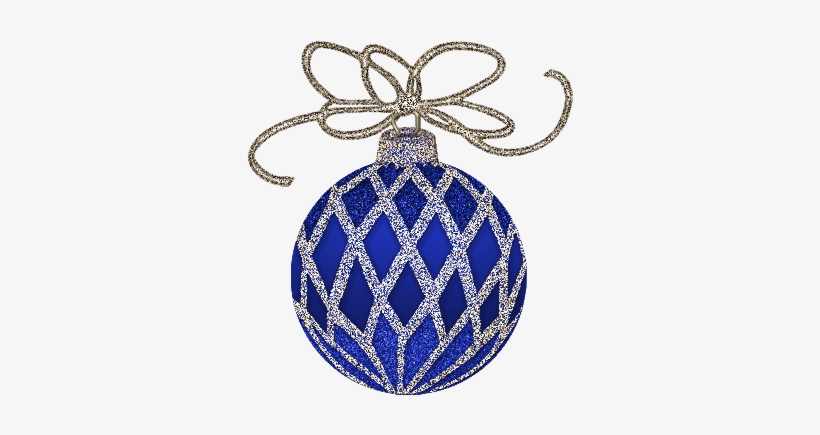 Ball Clipart Blue Christmas - Blue Ornament Clip Art, transparent png download