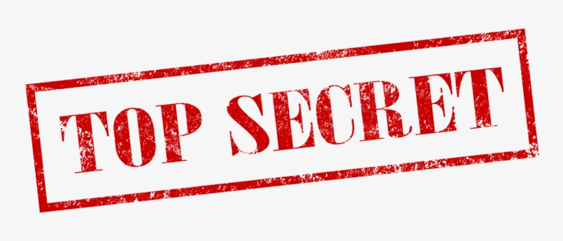 Top Secret Unitwise News From Glenn - Top Secret Stamp Transparent