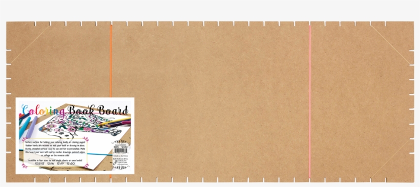 Jack Richeson Coloring Page Panels - Coloring Page Panel Board - 10-1/2" X 13", transparent png download