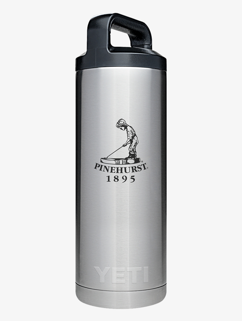 Pinehurst Rambler 18oz Bottle - Pinehurst Putter Boy, transparent png download
