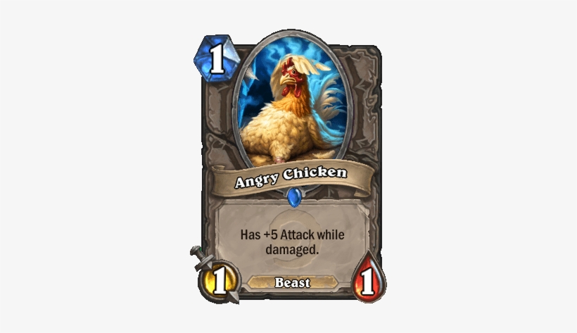 Angry Chicken Hearthstone, transparent png download