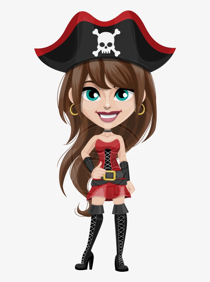 Lady Trixie Crossbones - Piracy, transparent png download