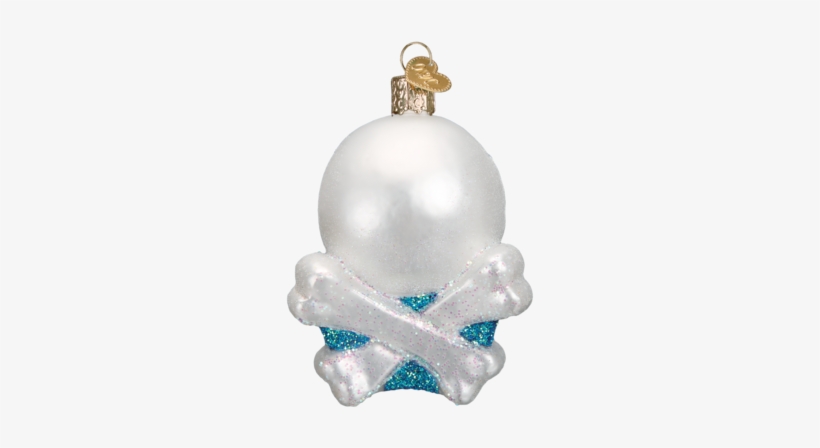 Skull And Crossbones Ornament - Bassett Hound Glass Ornament By Old World Christmas, transparent png download