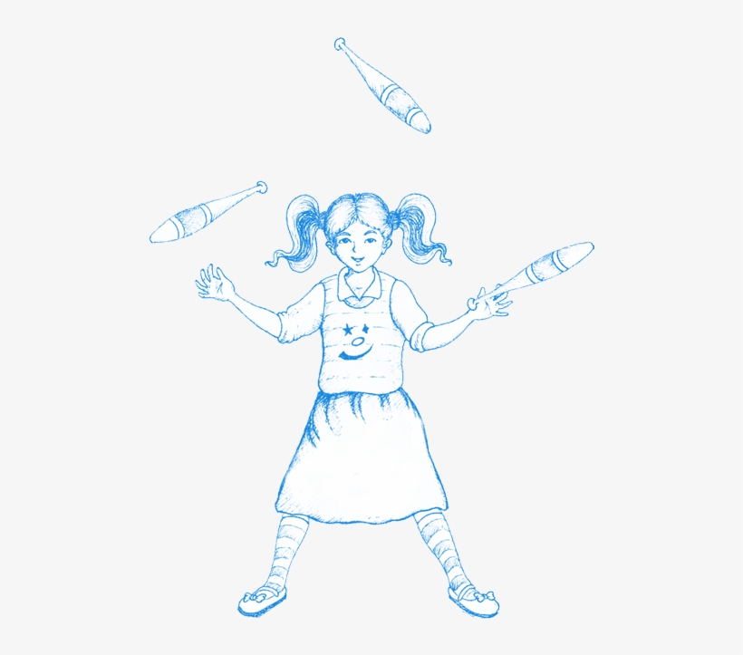Bali Circus Girl Club Juggler - Bali, transparent png download