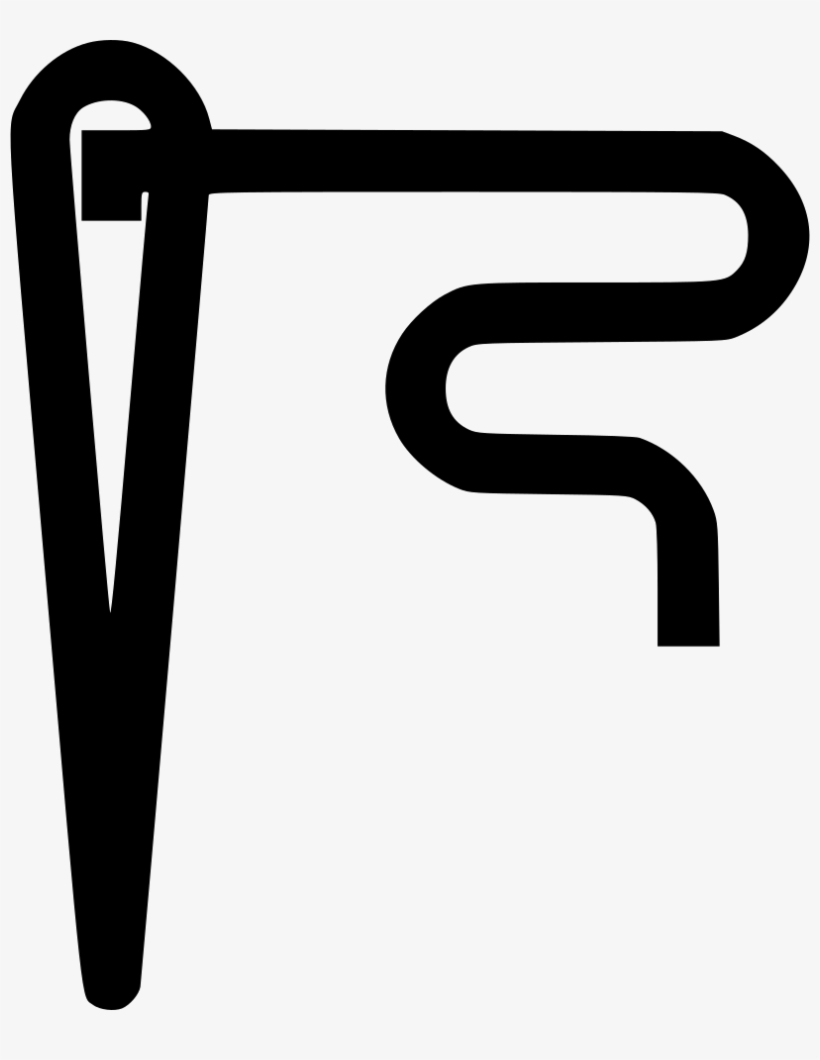 Needle With Thread - Clip Art, transparent png download