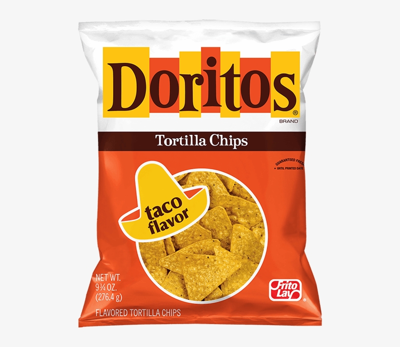 Doritos® Taco Flavored Tortilla Chips - Taco Doritos, transparent png download
