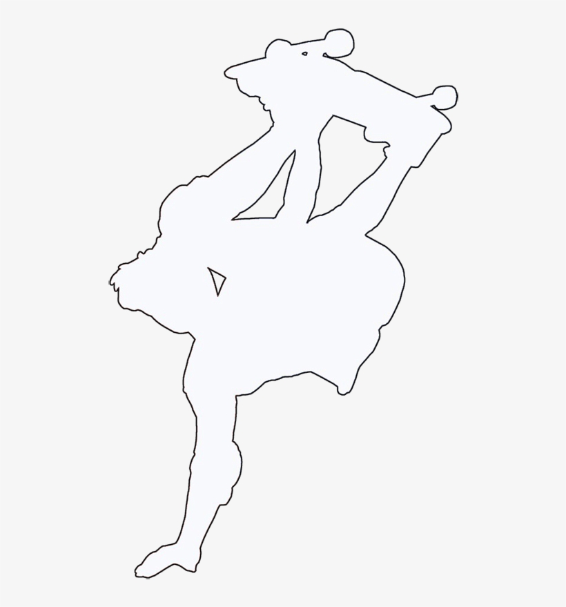 Skateboard Handplant Clipart, Skateboard Handplant - Skateboard Handplant Silhouette, transparent png download