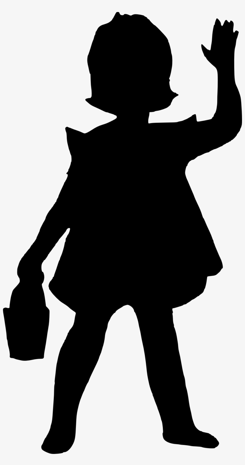Girl Silhouette Png - Portable Network Graphics, transparent png download