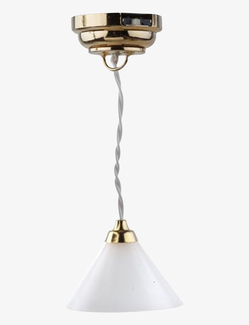 Houseworks Led Miniature Modern Cone Shade Hanging - Dollhouse Neston Hanging Lamp By Houseworks Sold At, transparent png download