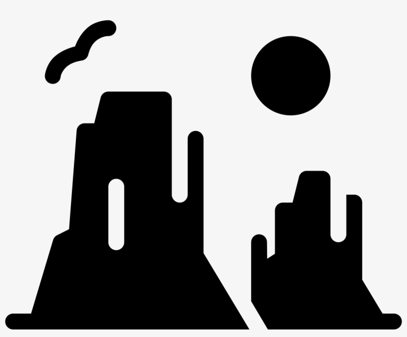 Canyon Vector Clip Art Transparent Download - Grand Canyon Icon, transparent png download