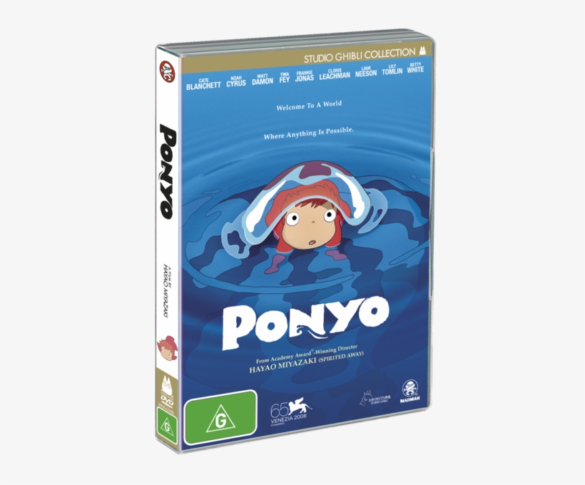 See Also - Ponyo - Blu-ray, transparent png download