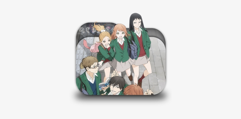 Anime Minacsky Saya - Orange Characters Anime, transparent png download