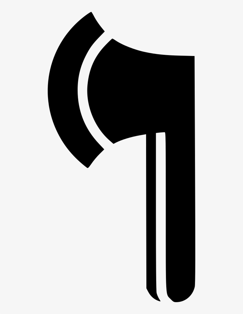 Axe Hatchet Weapon Wood Chop Battle Comments - Rubber Stamping, transparent png download