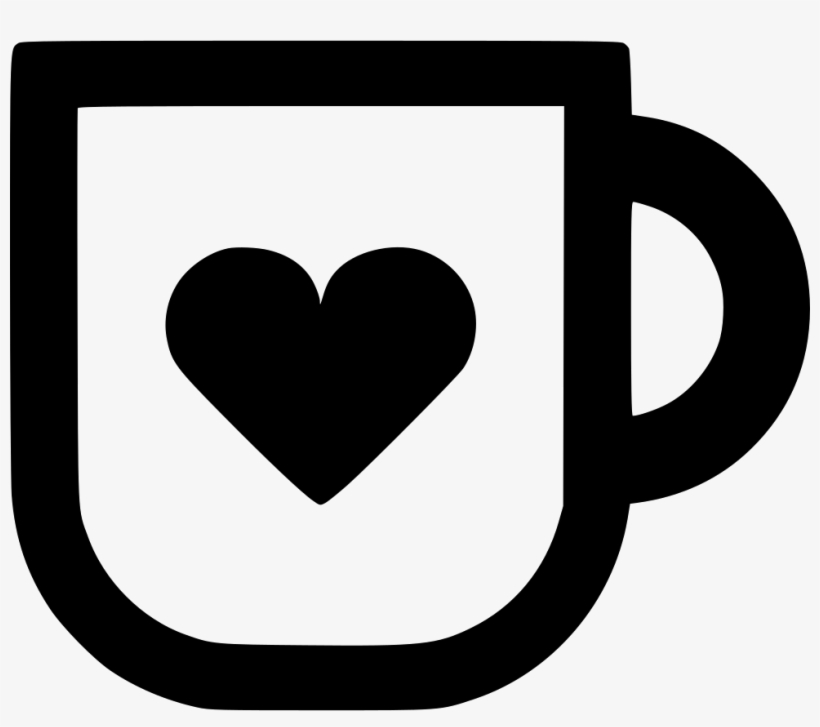 Coffee Cup Comments - Heart, transparent png download