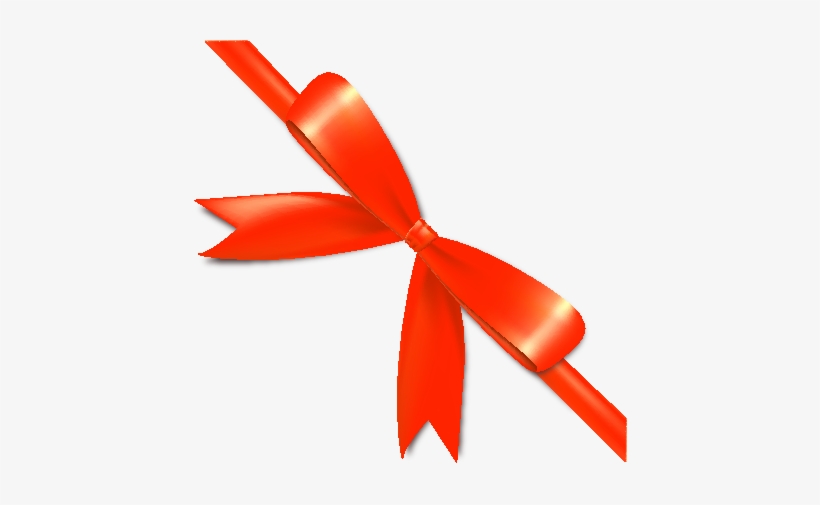 Ribbon Orange Icon2 - Bow And Ribbon Orange, transparent png download