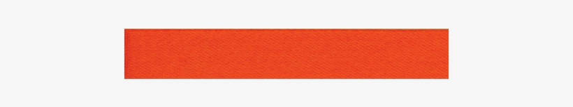 Orange 12mm Plain Ribbon - Plain Ribbon Png, transparent png download