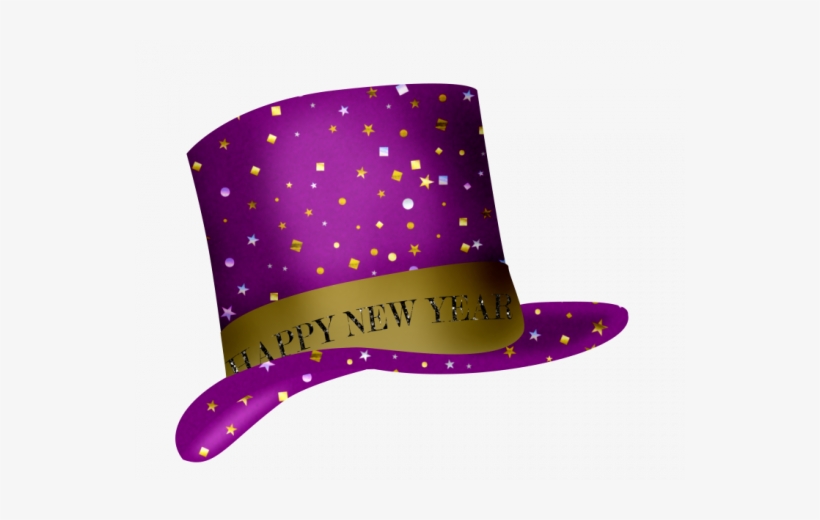 Gifs, Tubes De Ano Novo - New Years Eve Hat Clipart, transparent png download