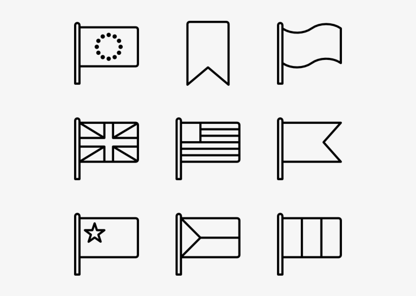 Flags 42 Icons - Flag, transparent png download