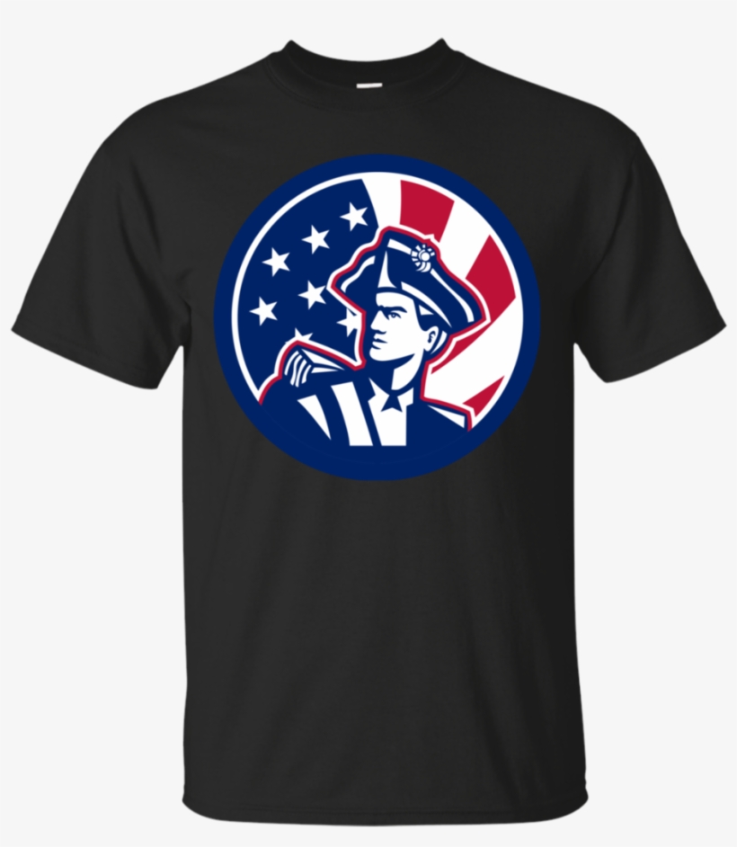 American Patriot Usa Flag Icon Gildan Ultra Cotton - American Patriot Icon, transparent png download