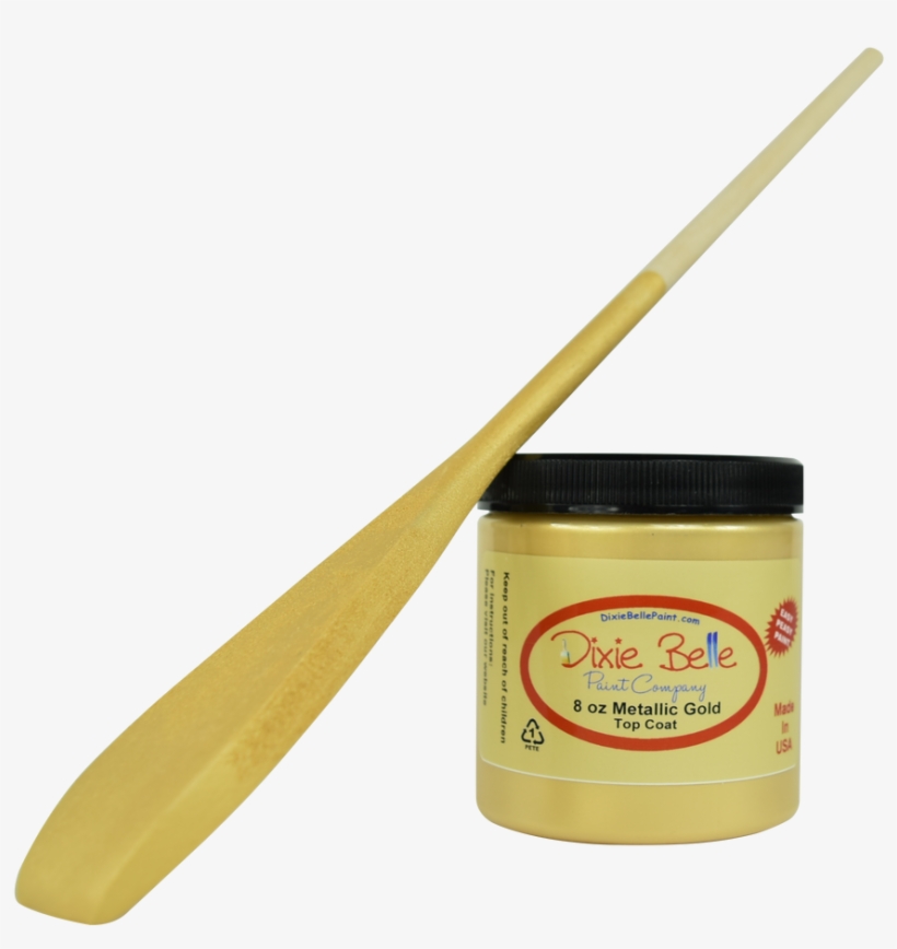 Gold Metallic Paint Topcoat 8oz - Metallic Paint, transparent png download