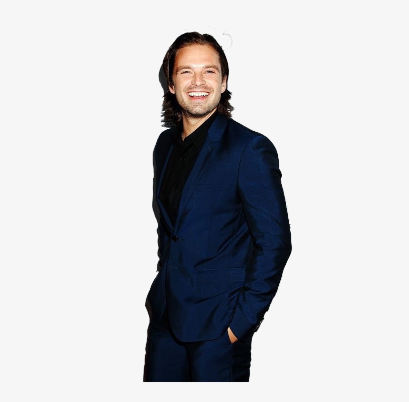 Report Abuse - Sebastian Stan With Long Hair, transparent png download
